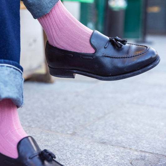 Light Pink Bamboo Socks – Swole Panda