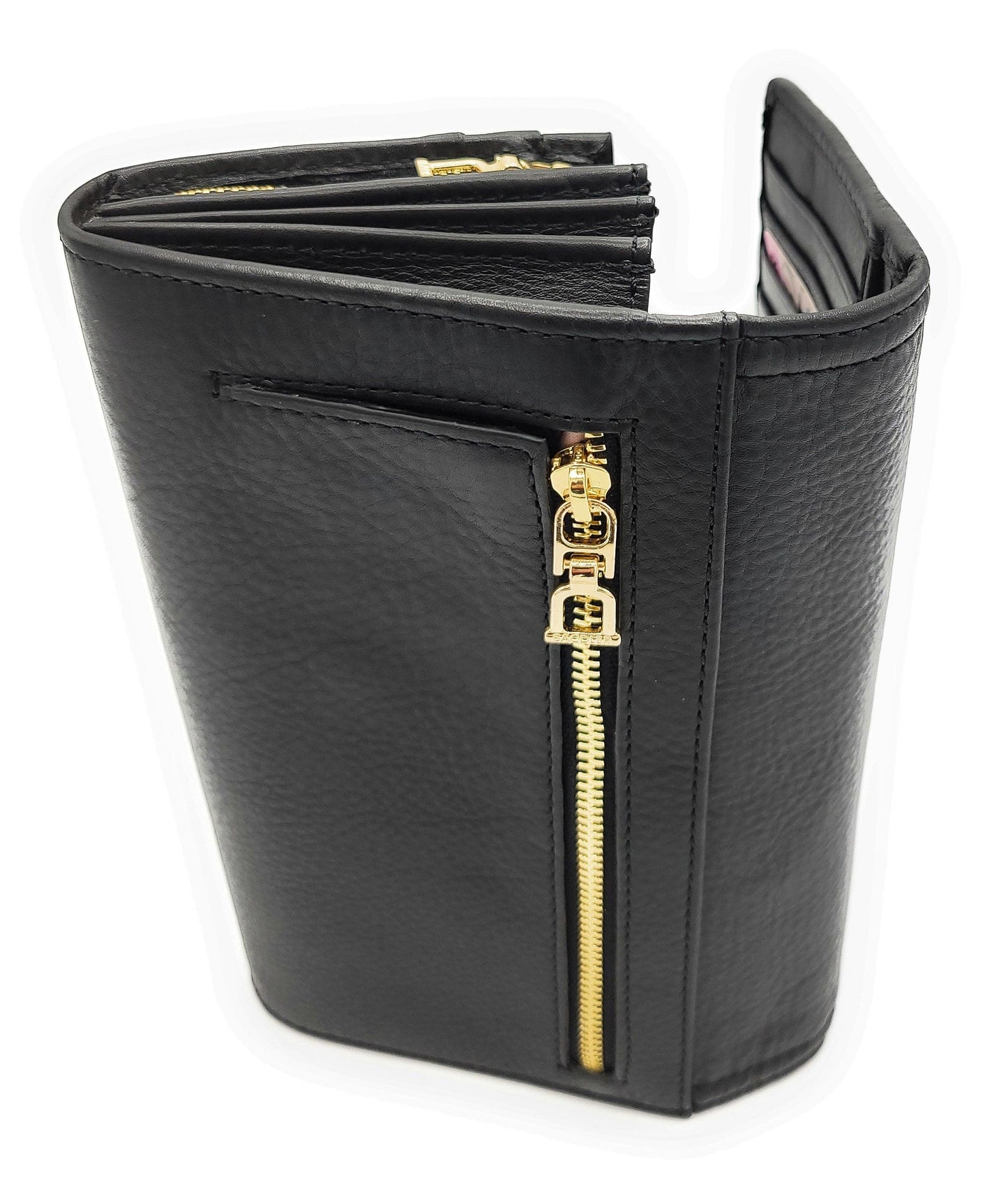 Bonnie RFID Leather Multi-Section Purse