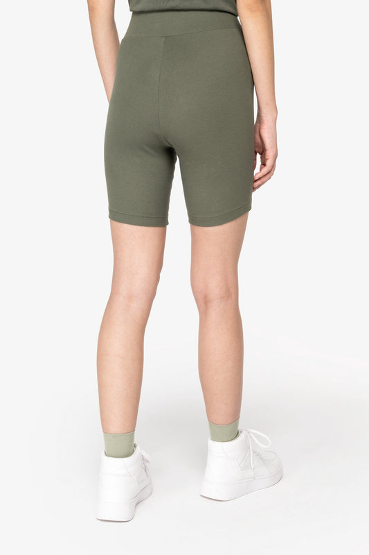 Organic Cotton Ribbed Shorts – Womens