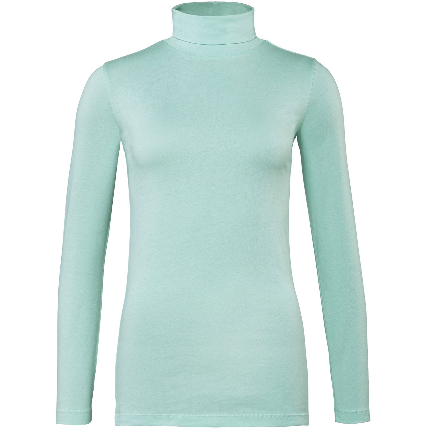 Organic Cotton Turtleneck T-Shirt – Womens