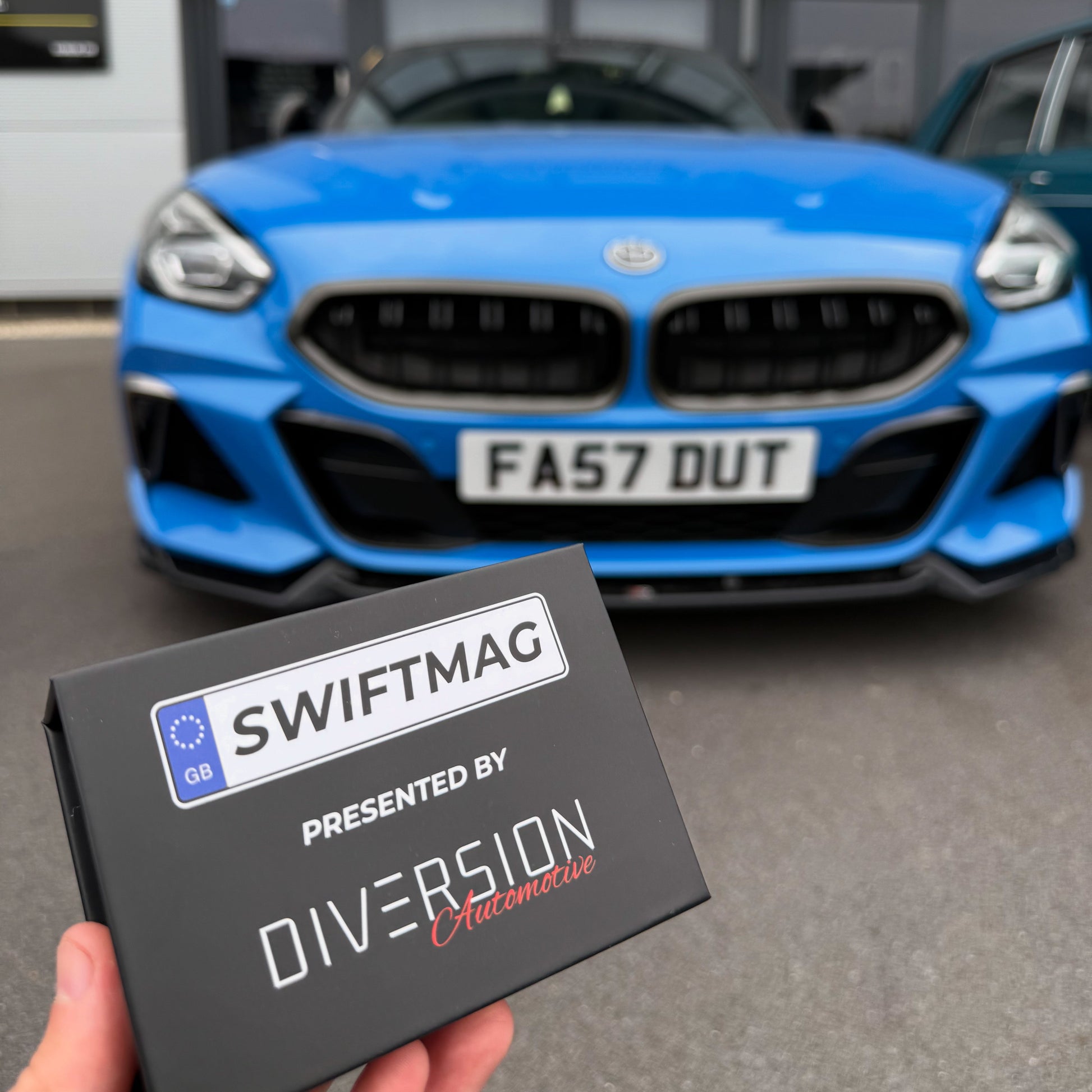 SWIFTMAG Magnetic Removable Numberplate Kit - Bascora