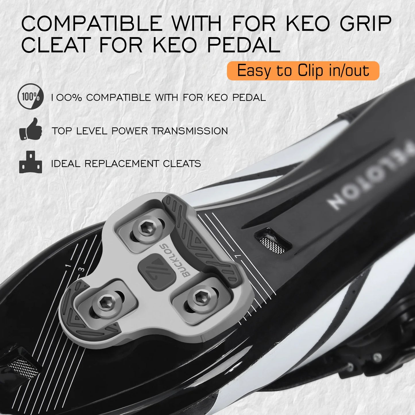 LOOK Keo Cleats - Float Road Cycling Pedal Cleats