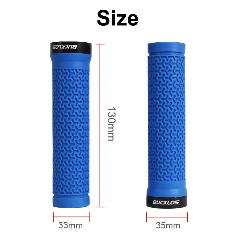 Bicycle Grips - Integrated Rubber Anti-Slip MTB Handlebar