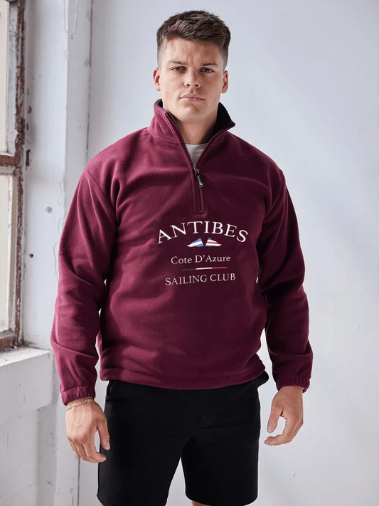 Antibes Fleece Burgundy - Bascora