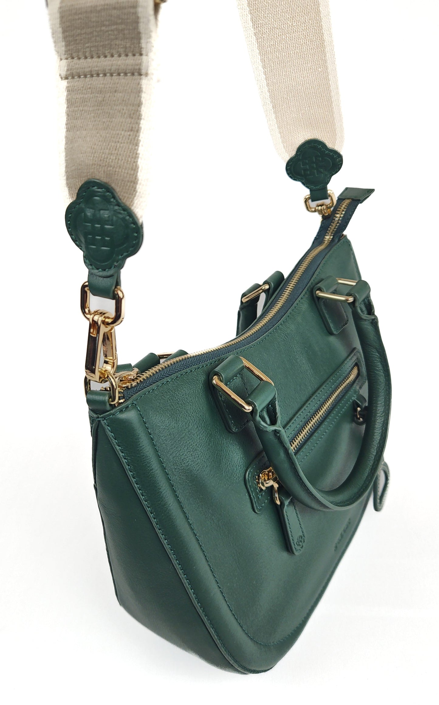 Chloe Leather Twin-Handle Handbag