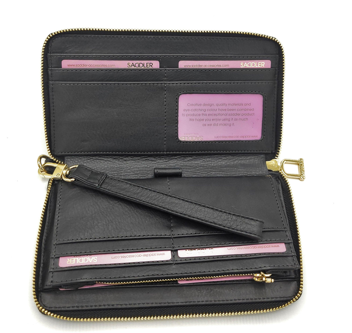 Freya RFID Leather Purse & Phone Holder
