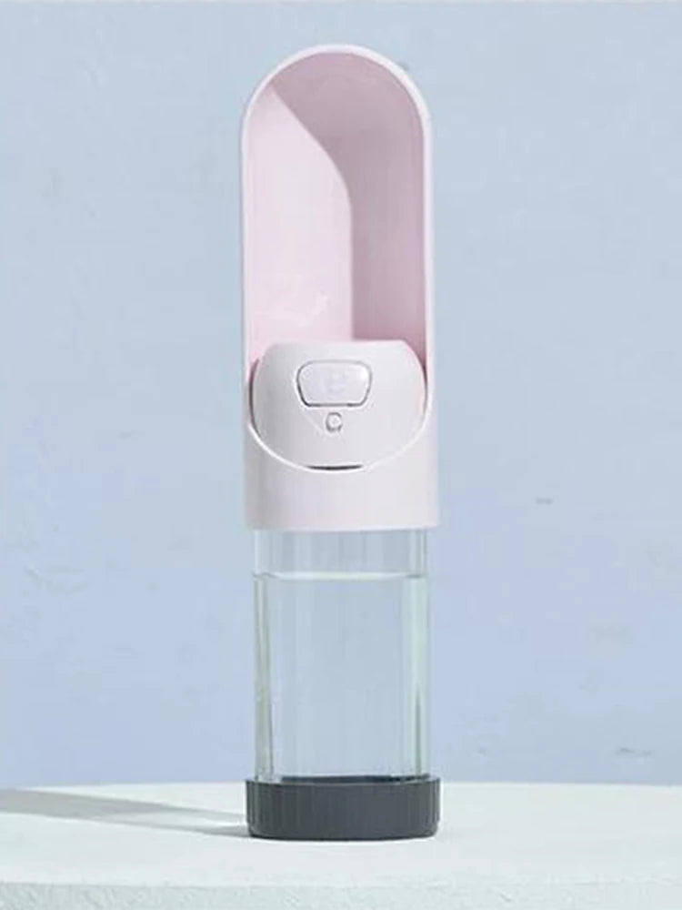 Portable Pet Water Bottle - Travel Drink Container for Dog