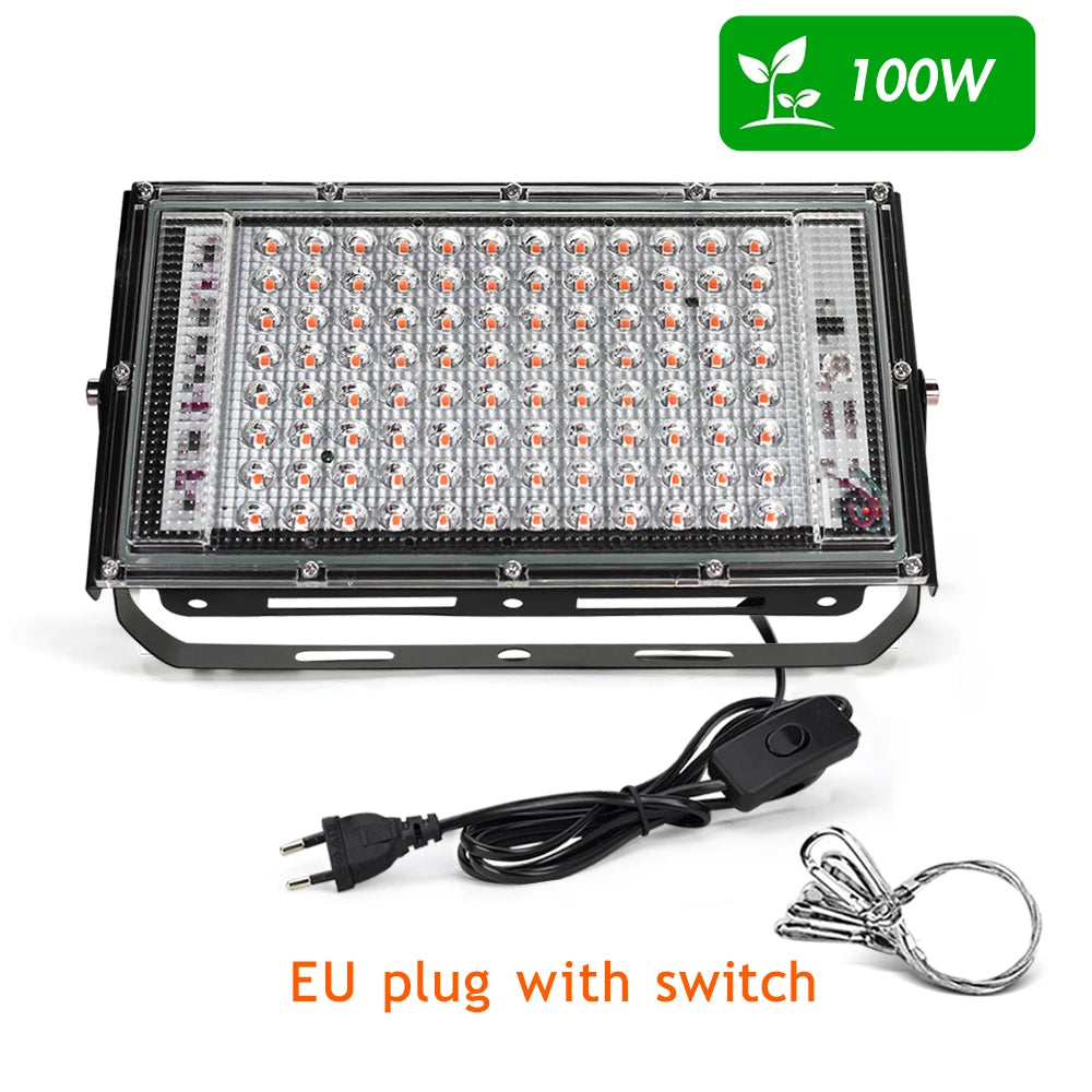 LED Grow Light AC220V - Full Spectrum Phytolamp 50W/100W/150W