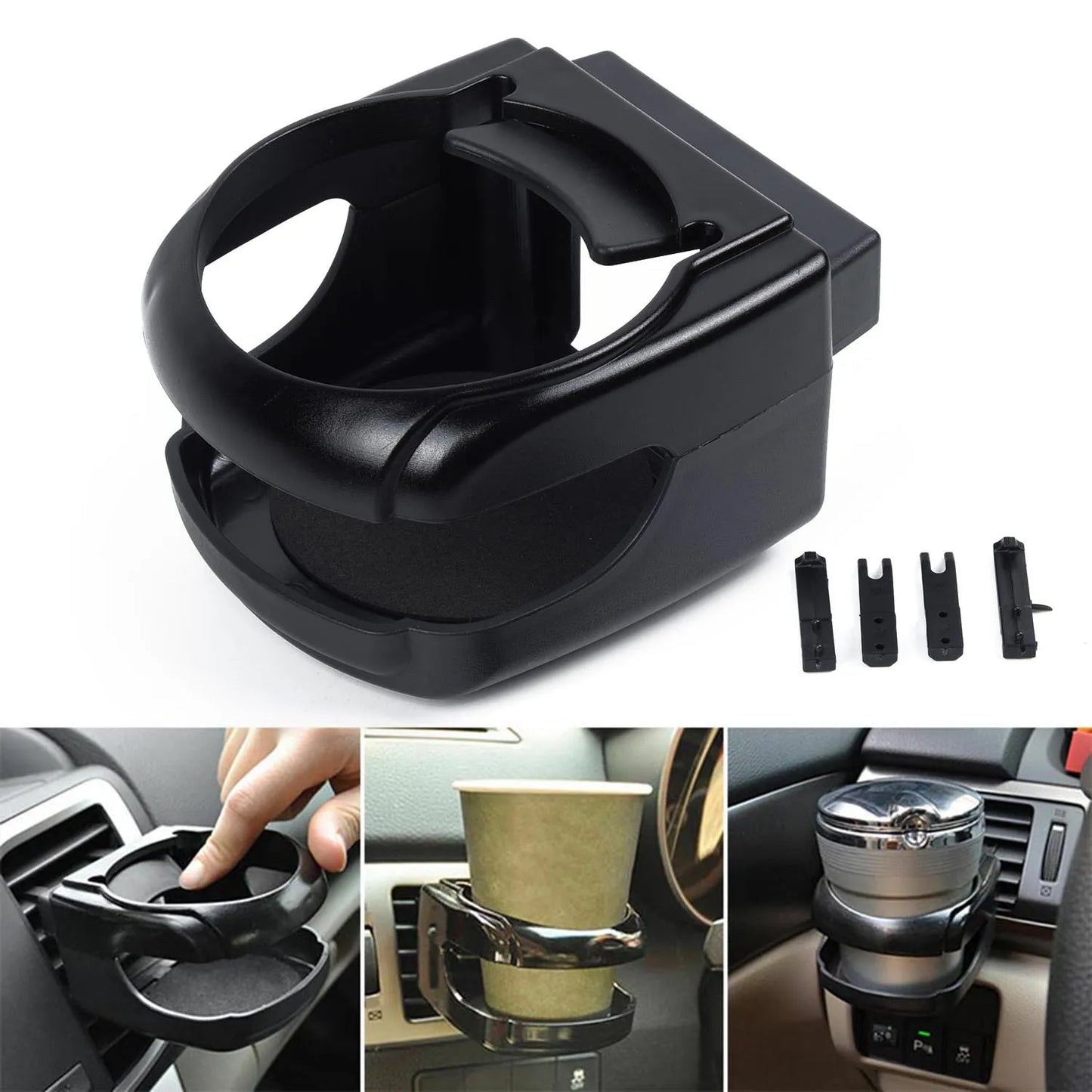 Car Air Vent Mount - Premium Can Holder for Vehicle