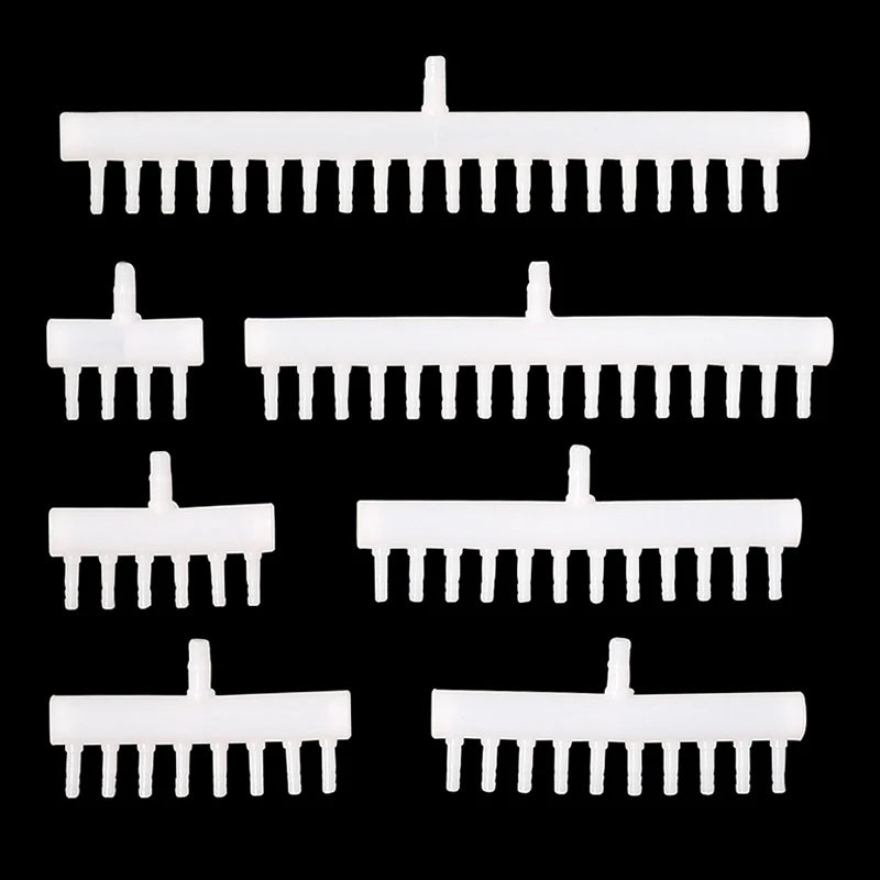 Divisor de manguera para acuario: de 8 mm a 4 mm