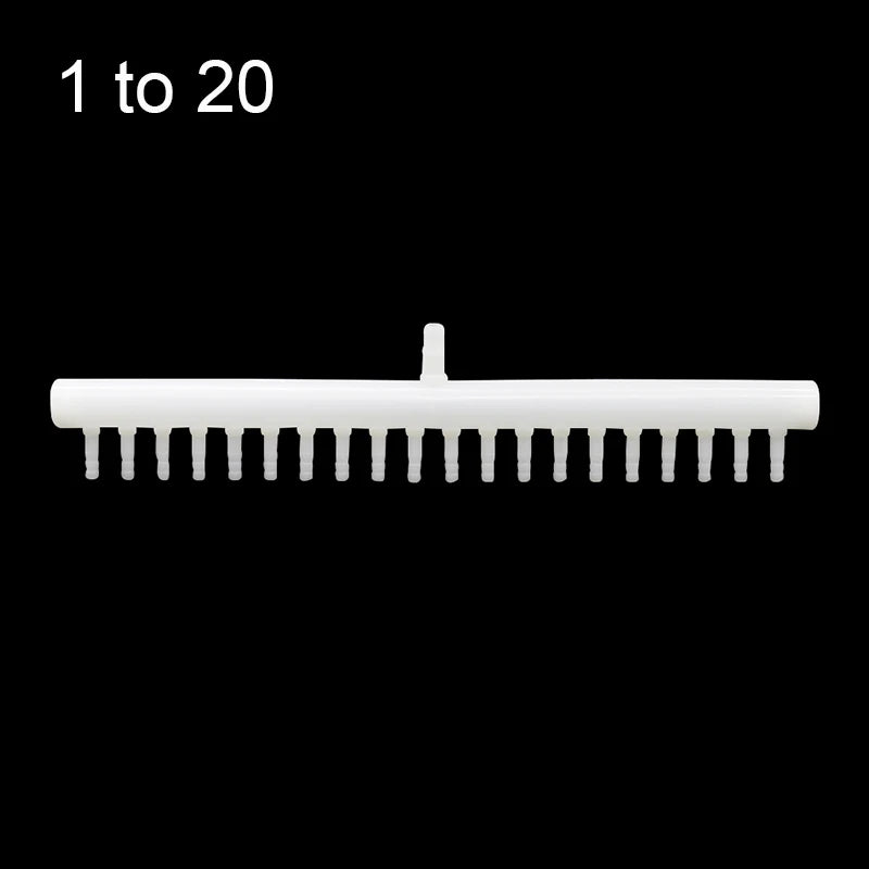 Divisor de manguera para acuario: de 8 mm a 4 mm
