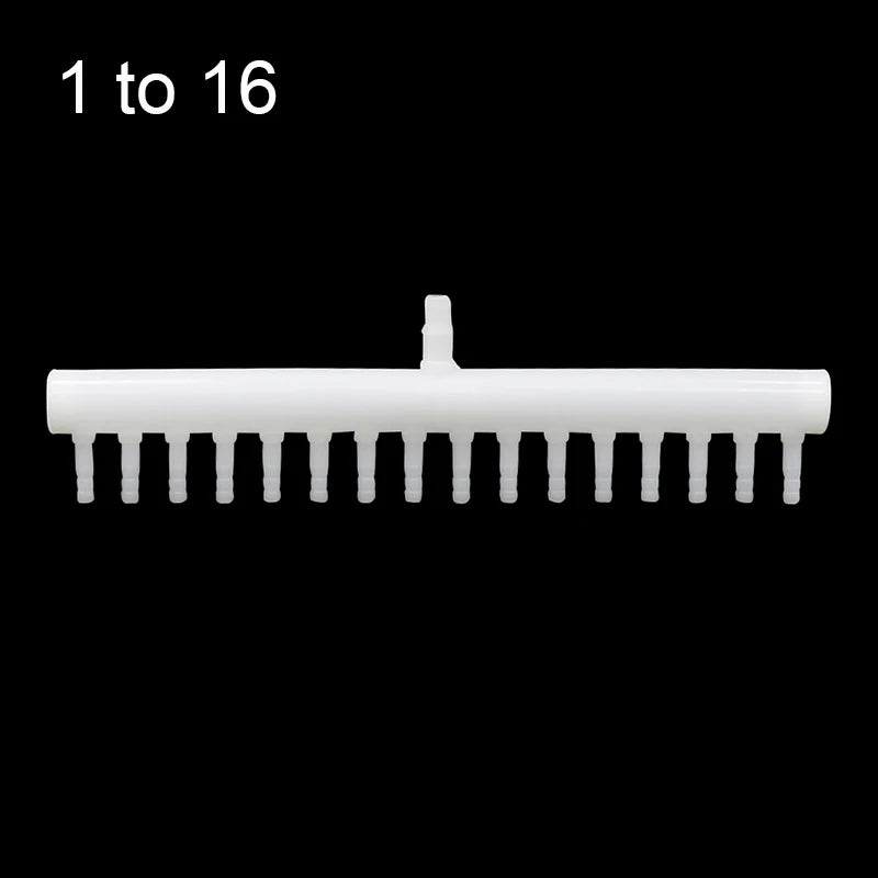 Divisor de manguera para acuario: de 8 mm a 4 mm