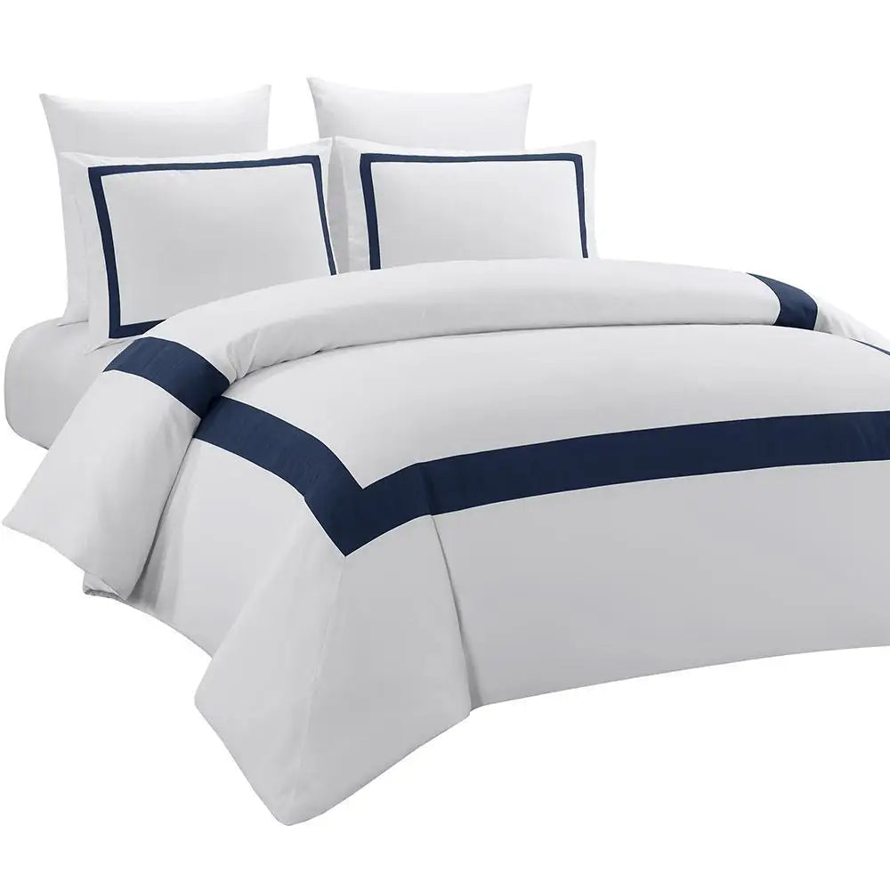 Luxury Geometric Stitched Comforter Bedding Set