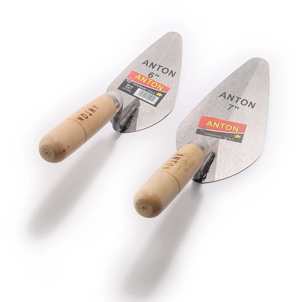 Construction Putty Knife - Carbon Steel Brick Trowel 6/7 Inch
