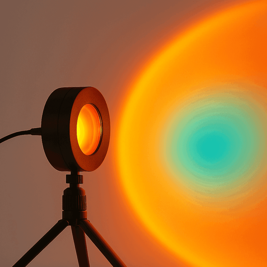 Sunset Glow Projection Lamp - Bascora