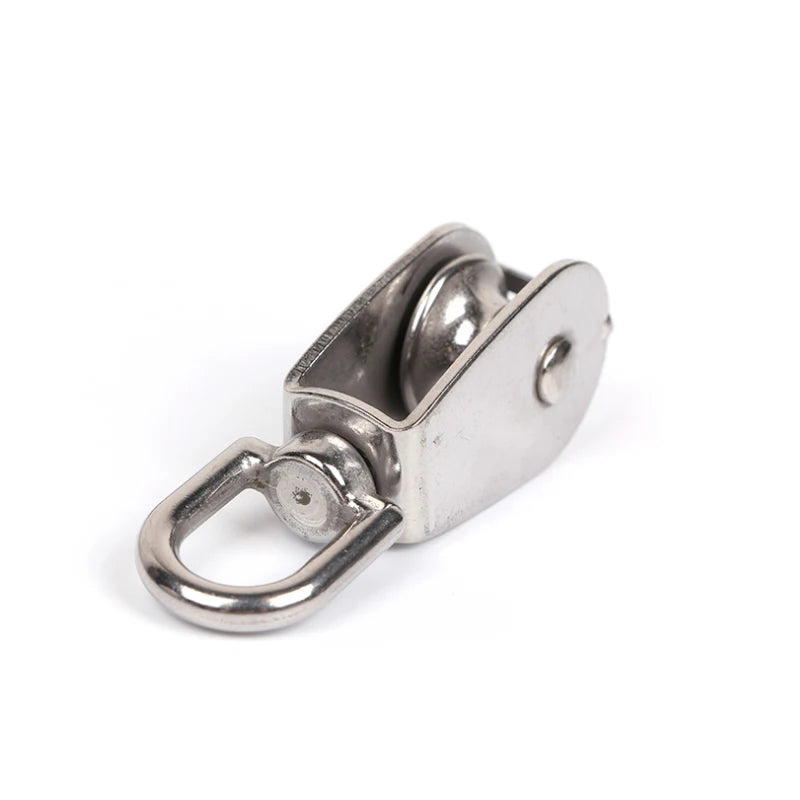 Heavy Duty Traction Wheel Pulley - Single & Double Block System