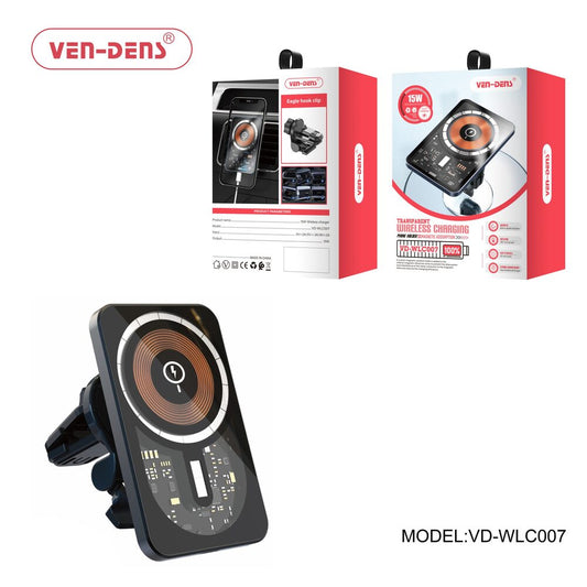 Magnetic Wireless Magsafe In Car Charging Mount (WLC007)