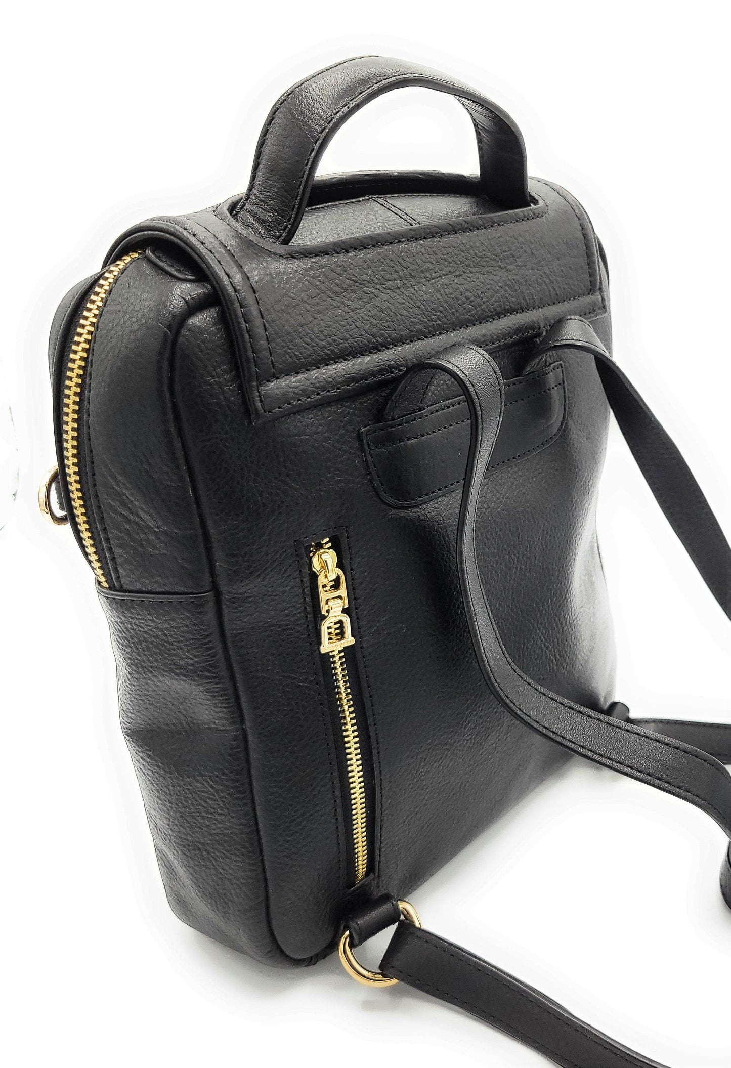 Maxie Leather Mini Backpack