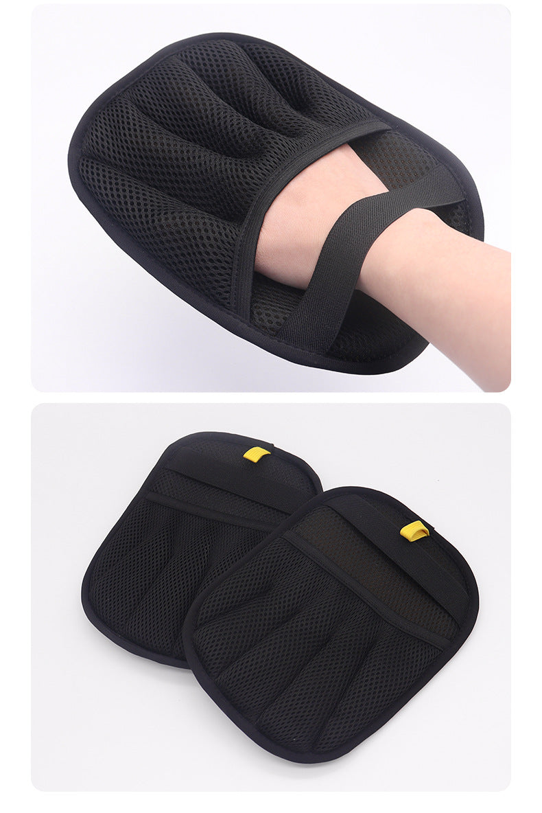 Gants anti-poils d'animaux - Élimination statique double face pour tapis et meubles