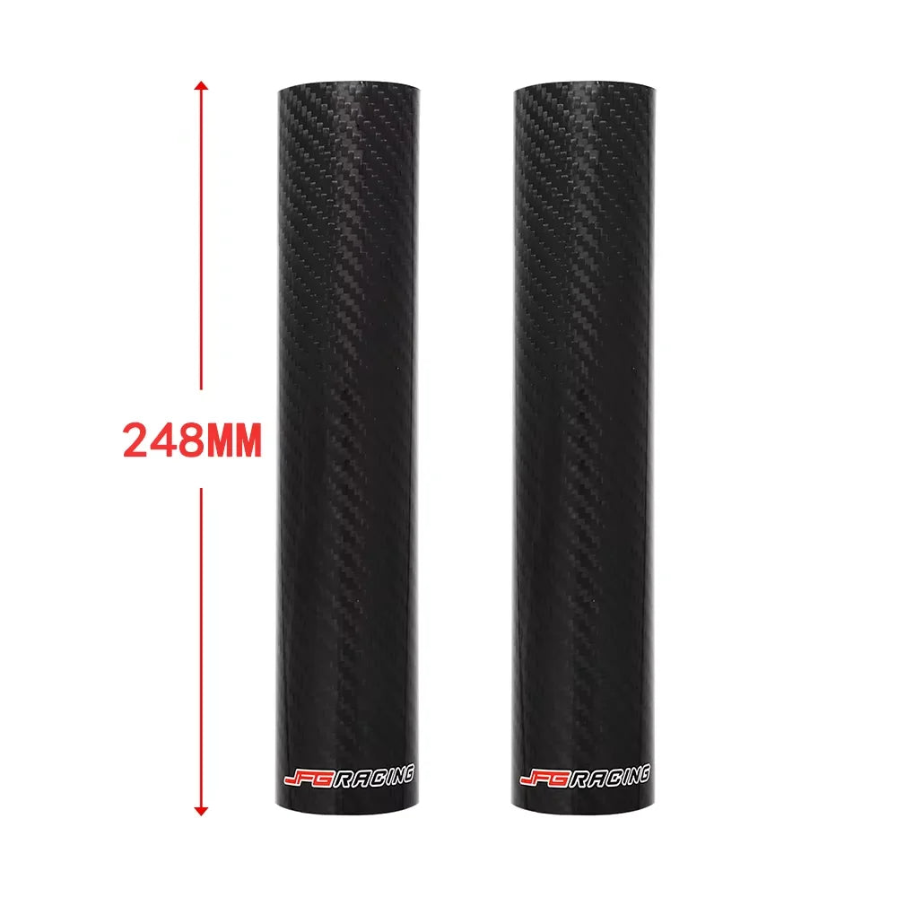 Motorcycle Carbon Fiber Front Fork Guard - Wrap Cover Protection