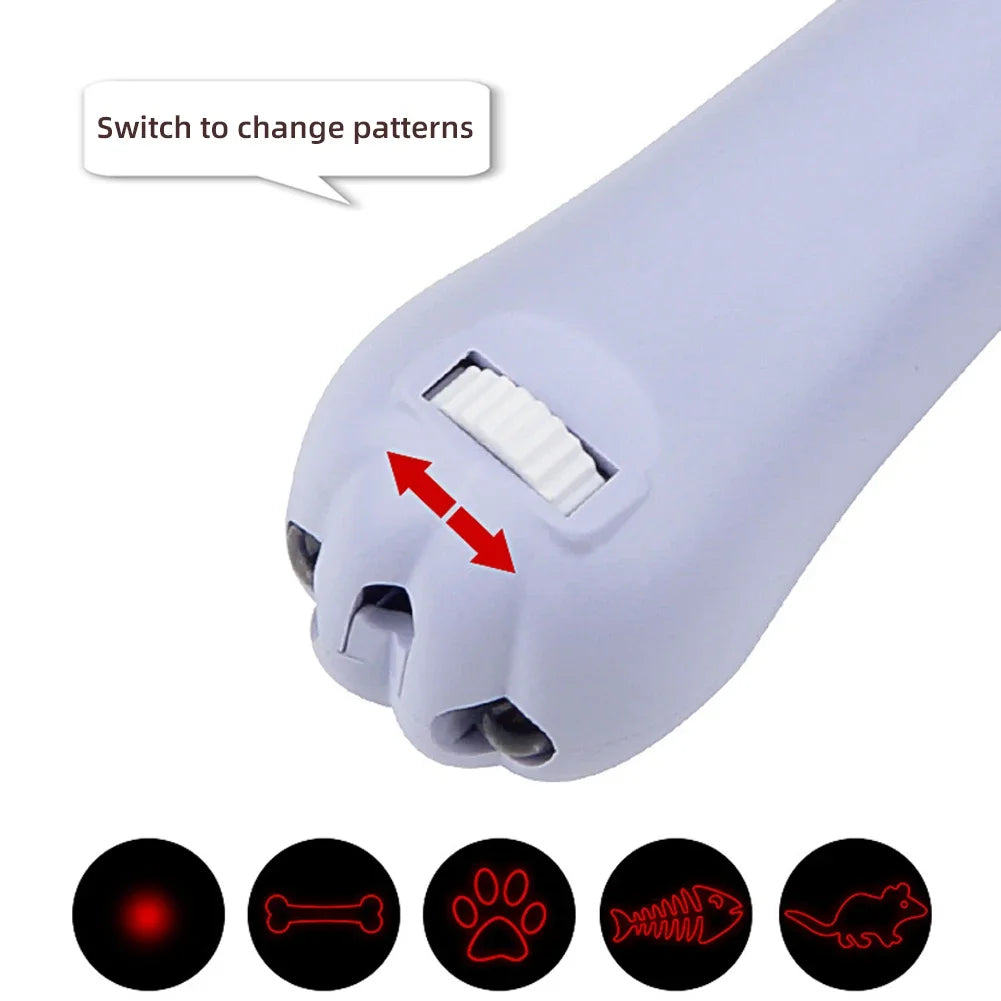 3-in-1 Cat Laser Toy - Interactive USB Rechargeable