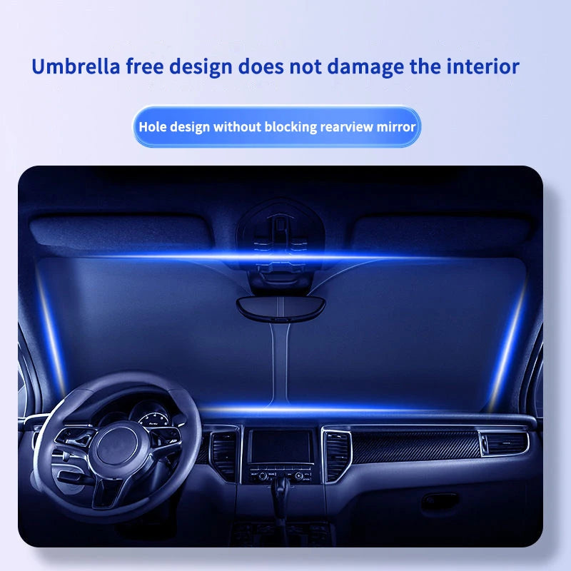 Car Sunshade - Block UV Rays, Reduce Heat