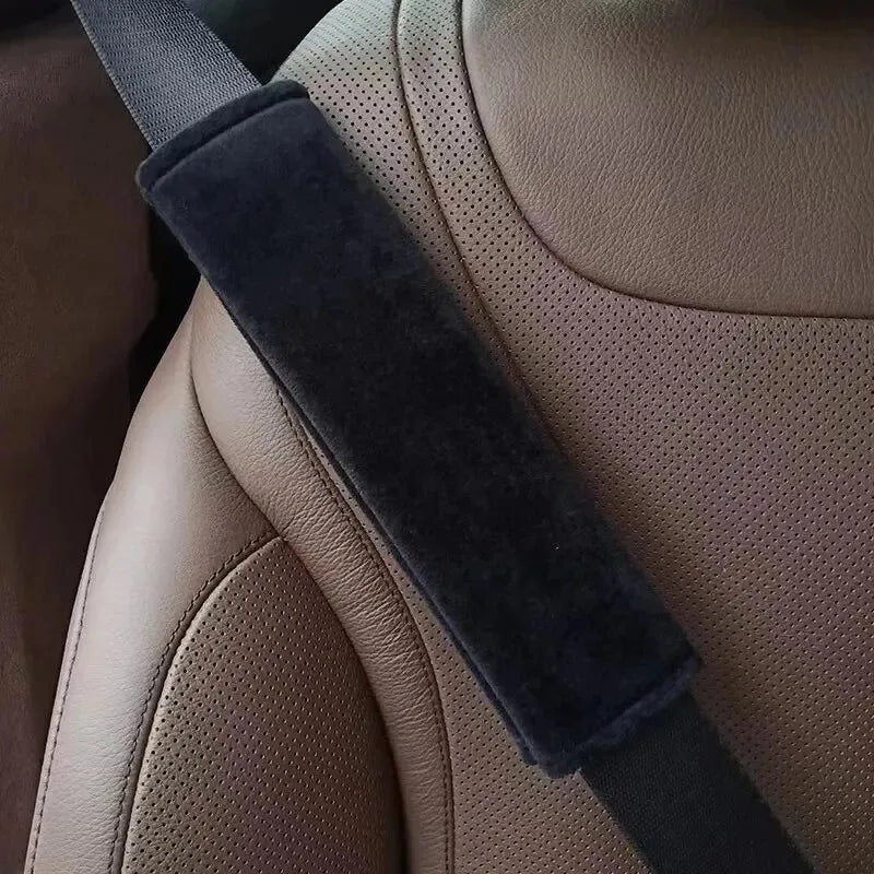 Universal Seat Belt Cushion - Plush Safety Protector