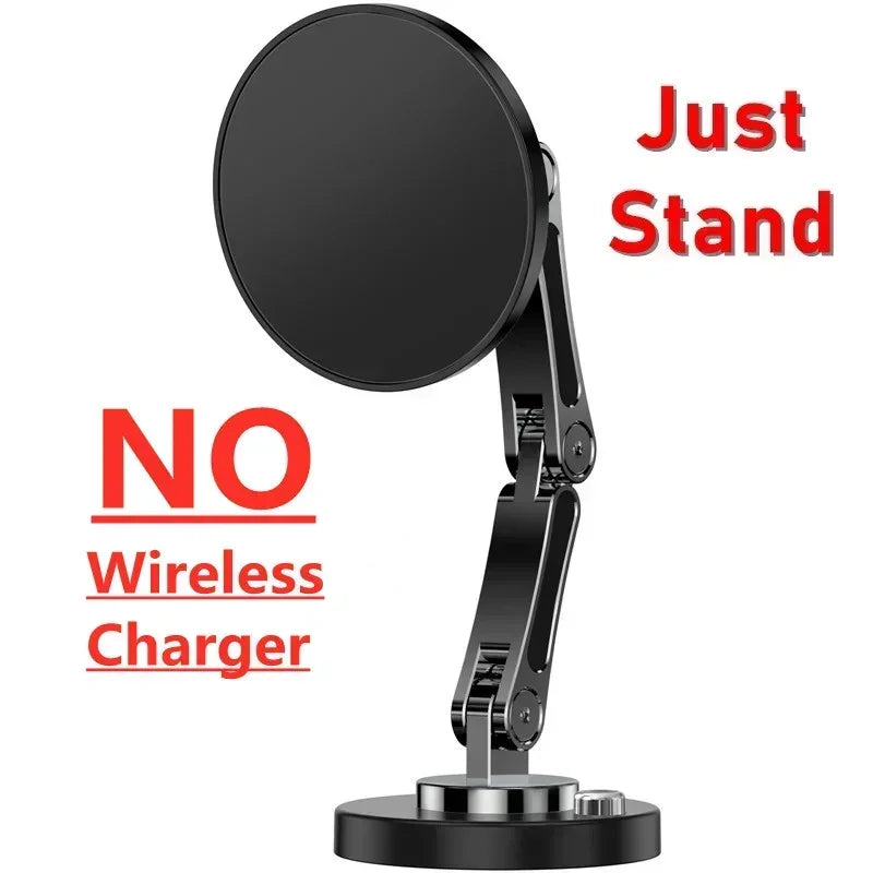 Magnetic Car Wireless Charger Stand - iPhone 15/14/13/12 Mount