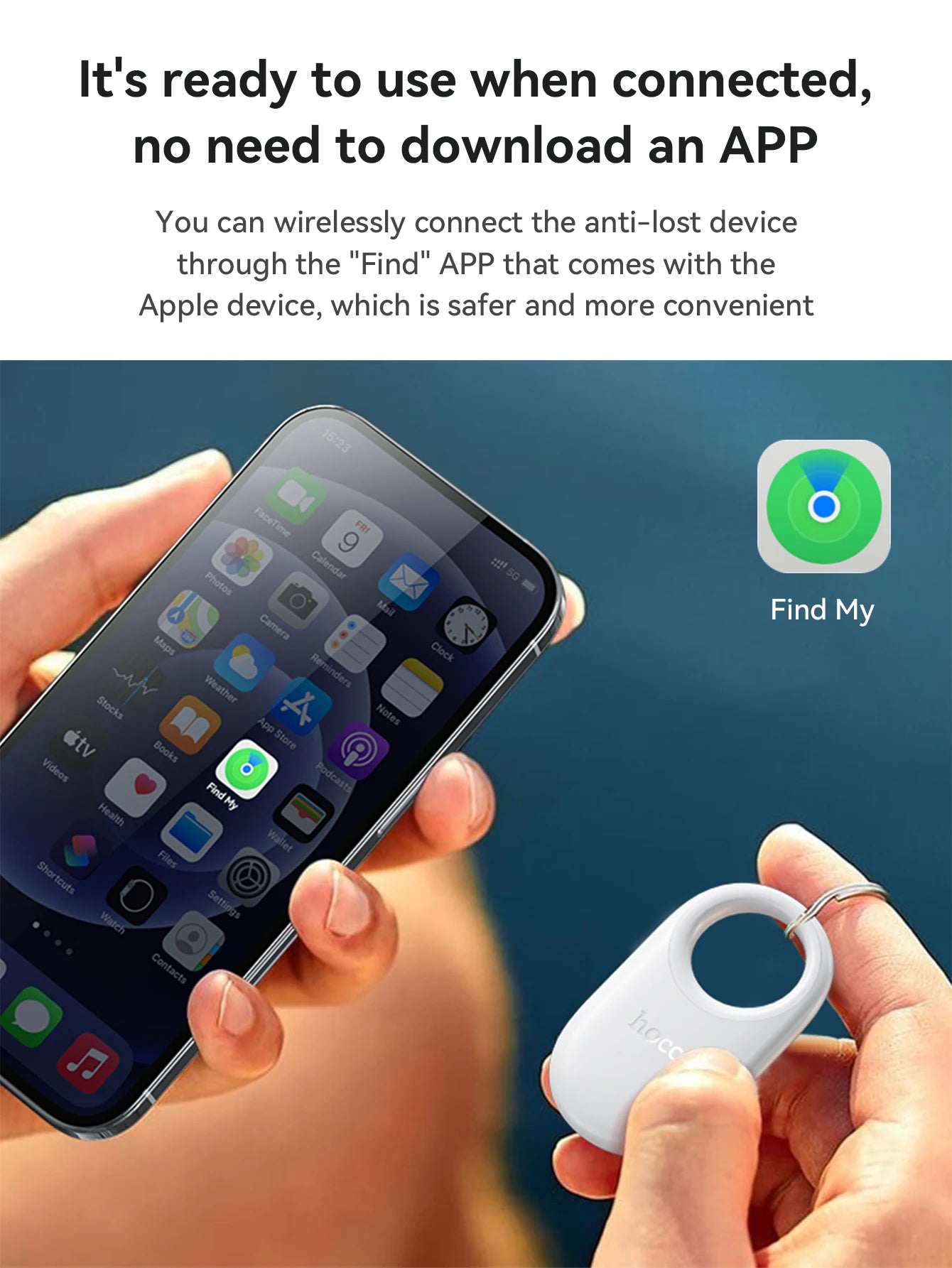 Smart GPS Tracker - Anti-Lost Device for Pets, Keys & Kids