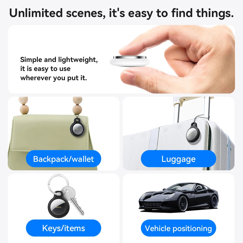 Bluetooth GPS Smart Tracker - Multi-Purpose Anti-Lost Device