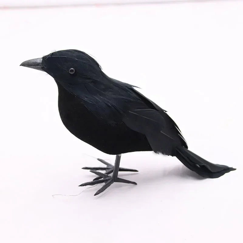 Realistic Artificial Crows - Halloween Party Ornament