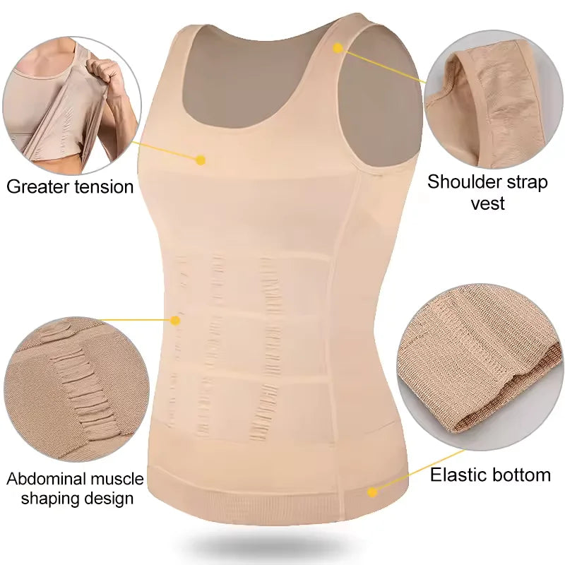 Men's Slimming Vest - Bascora