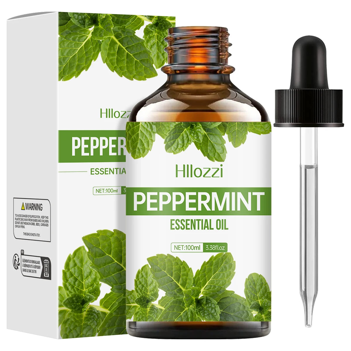 Peppermint Essential Oil - Hydrating Facial & Body Care Oil