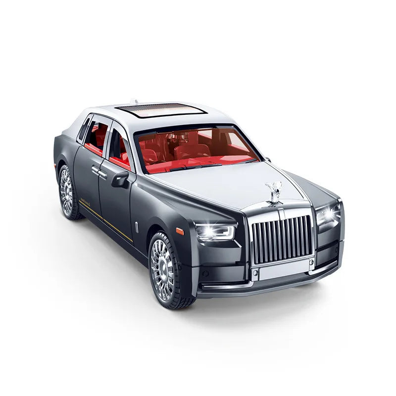 Inertia Pull-Back Car Toy - Lighting Sound Commercial Vehicle Model