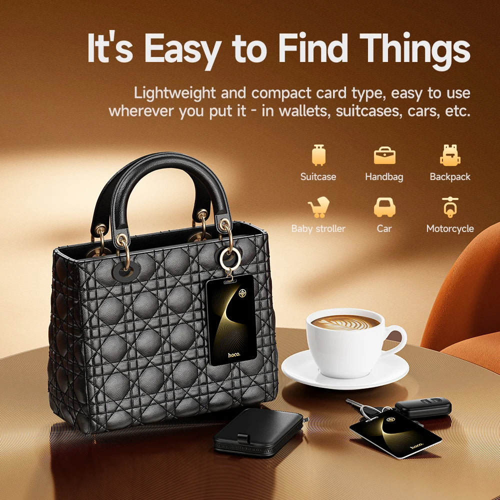 Card GPS Tracker - Wireless Charging Pet & Animal Finder