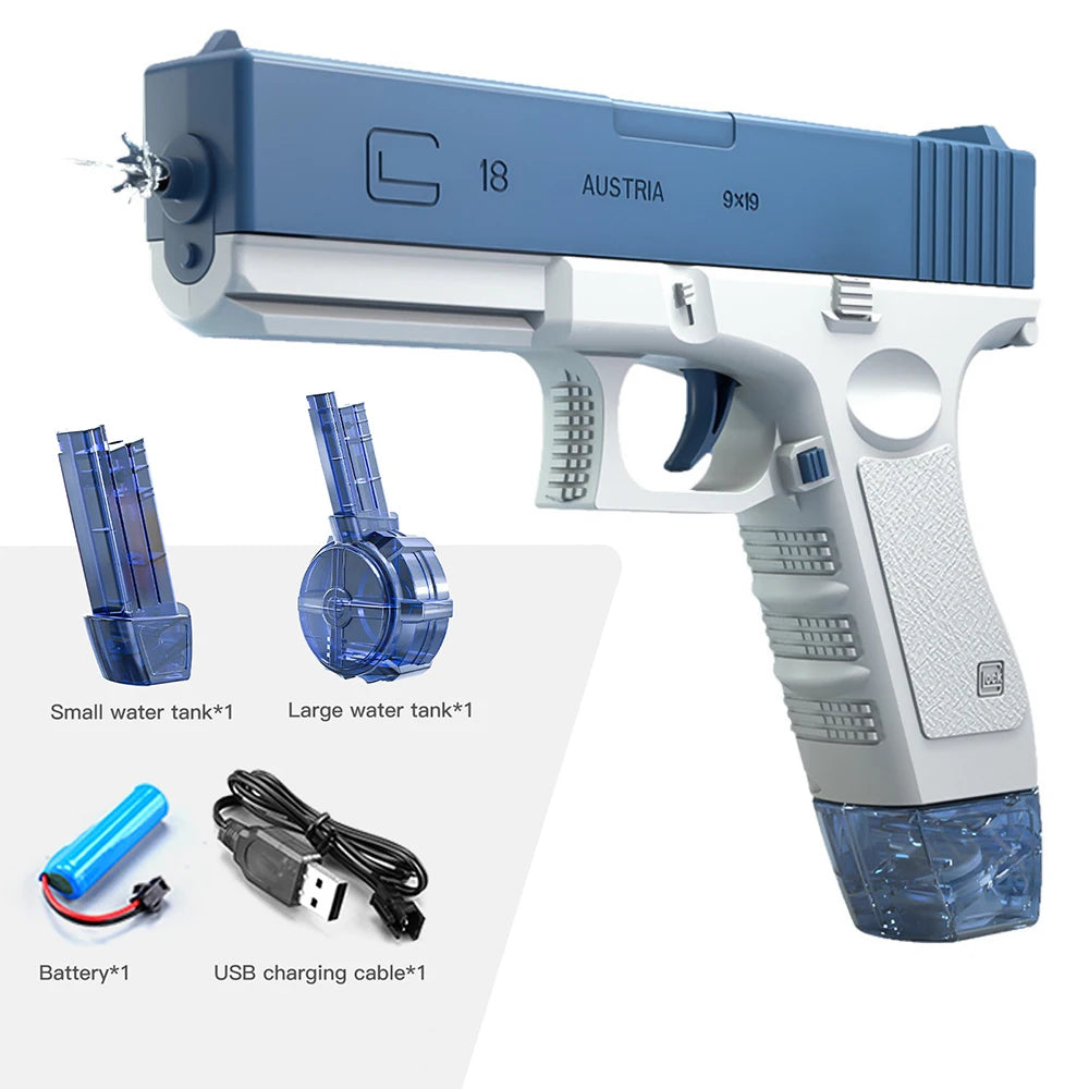 M416 Water Gun Electric Pistol - Full Automatic Summer Fun