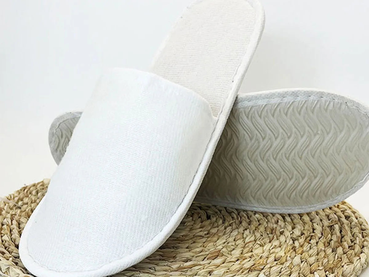 Disposable Slippers - Breathable Non-Slip Closed Toe