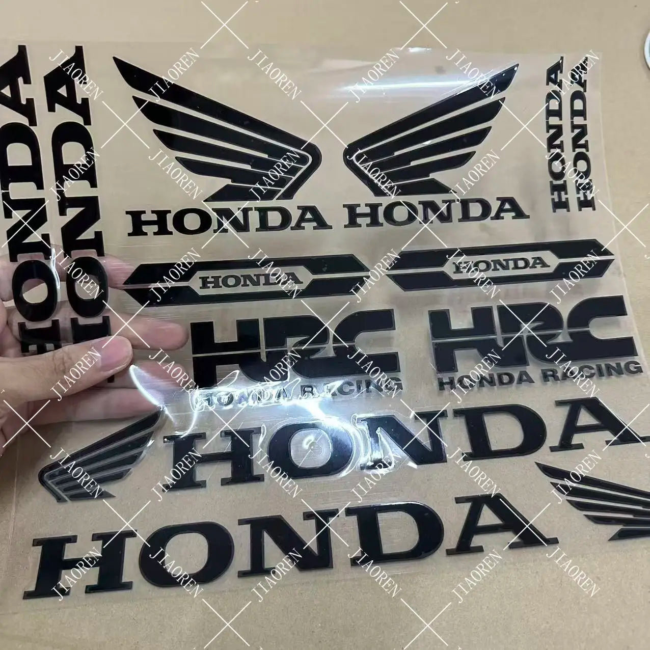 Motorcycle Logo Sticker - Halloween Decal Kit