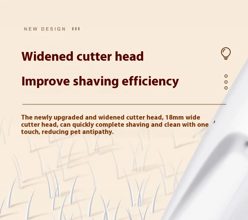 Pet Foot Shaver - Paw Hair Trimmer - Bascora