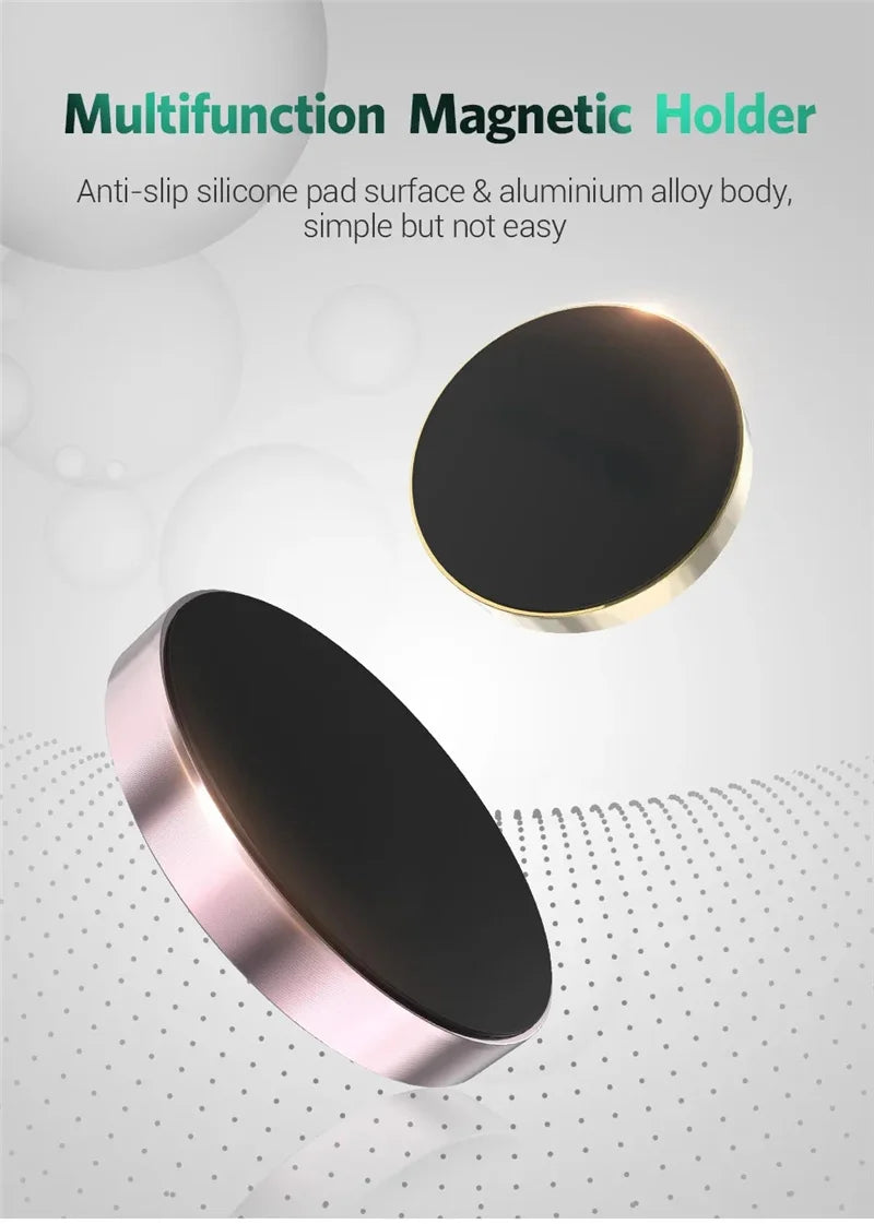 Magnetic Phone Car Holder Stand - Universal Mount Bracket Stick-on