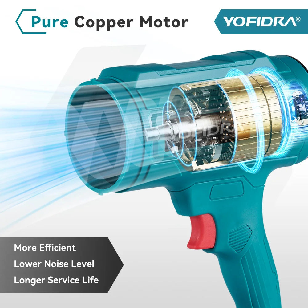 1200W Cordless Turbo Fan - 150M/S for Makita Battery
