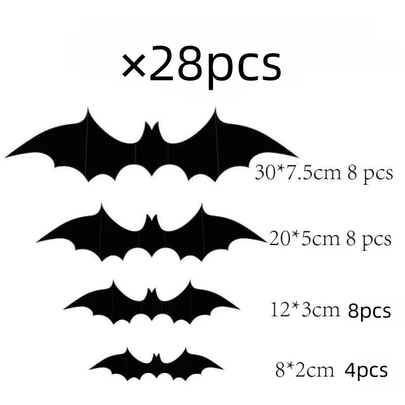 Halloween Hanging Ghost Mask Door Curtain - Haunted House Decor