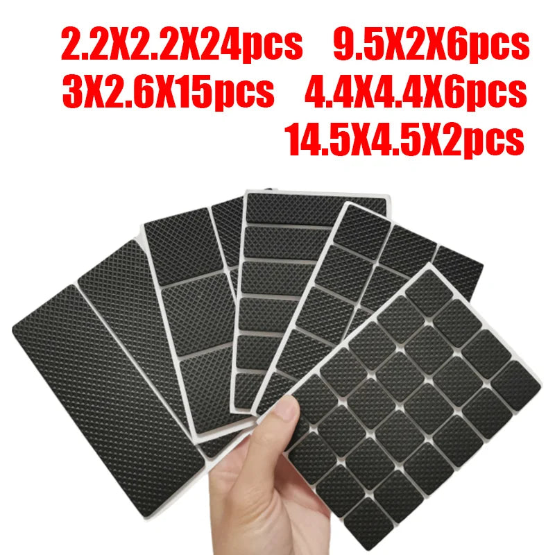 Rubber Chair Leg Pads - Anti-Slip Furniture Floor Protectors