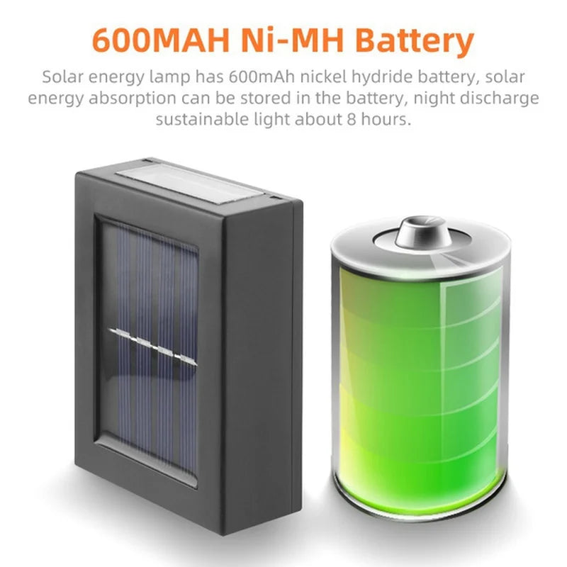 Solar Up and Down Spot Lights - Outdoor Waterproof Lighting