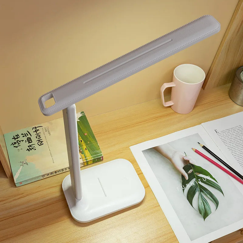 LED Table Lamp - USB Rechargeable Dimmable Desk Light
