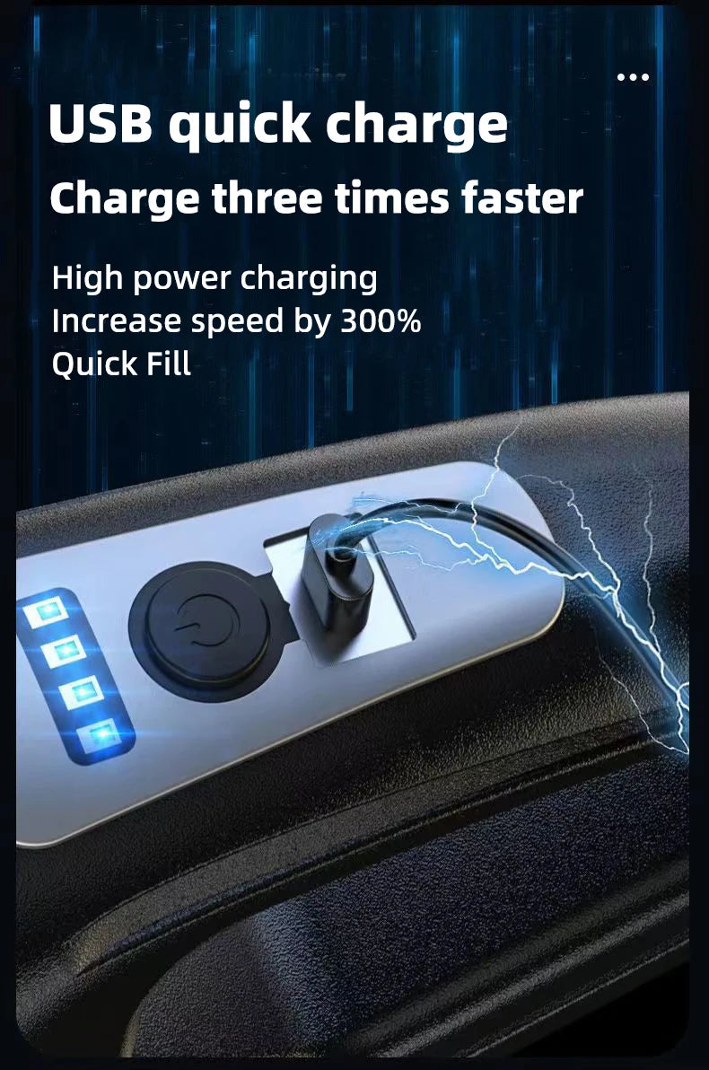 Car Multipurpose Vacuum Cleaner - Rechargeable Handheld