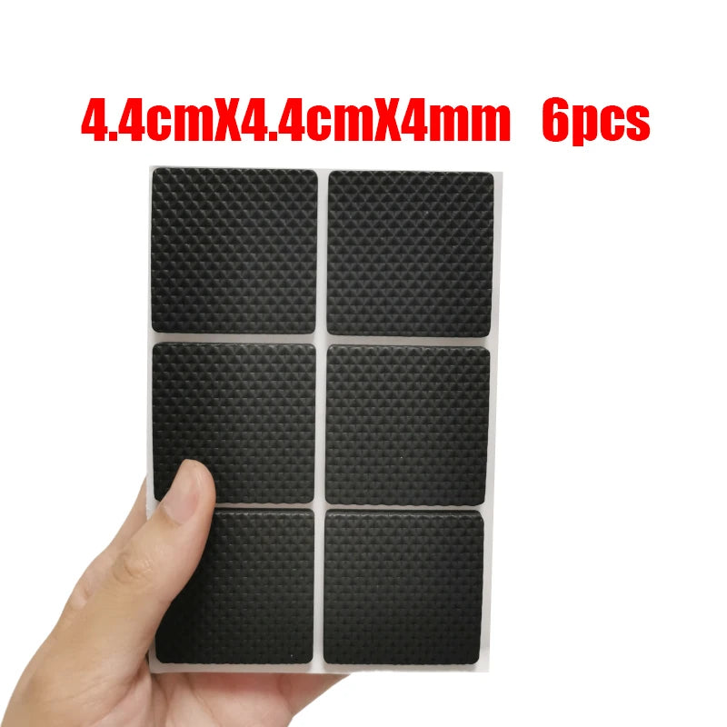 Rubber Chair Leg Pads - Anti-Slip Furniture Floor Protectors