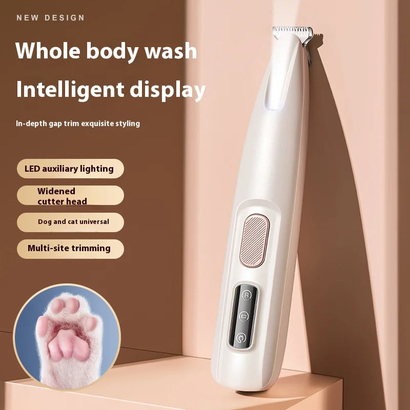 Pet Foot Shaver - Paw Hair Trimmer - Bascora