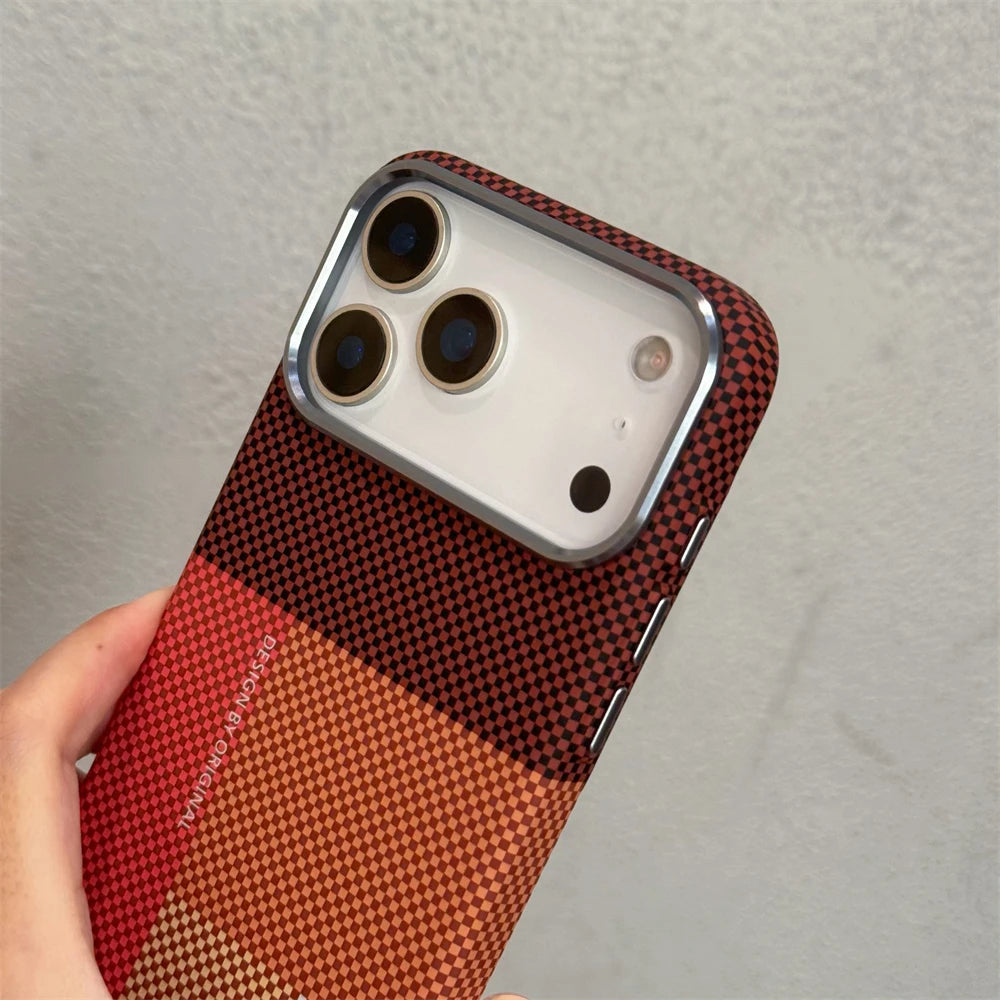 Carbon Fiber iPhone Case - Magnetic Wireless Charging Compatible