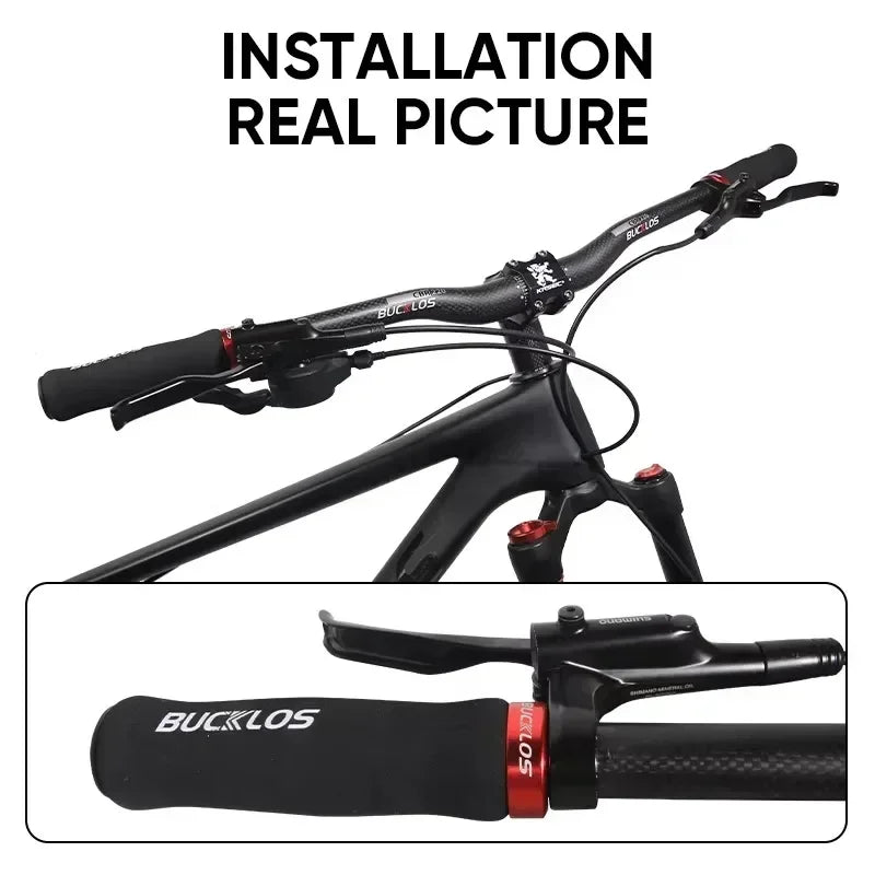 Bicycle Grips - Integrated Rubber Anti-Slip MTB Handlebar